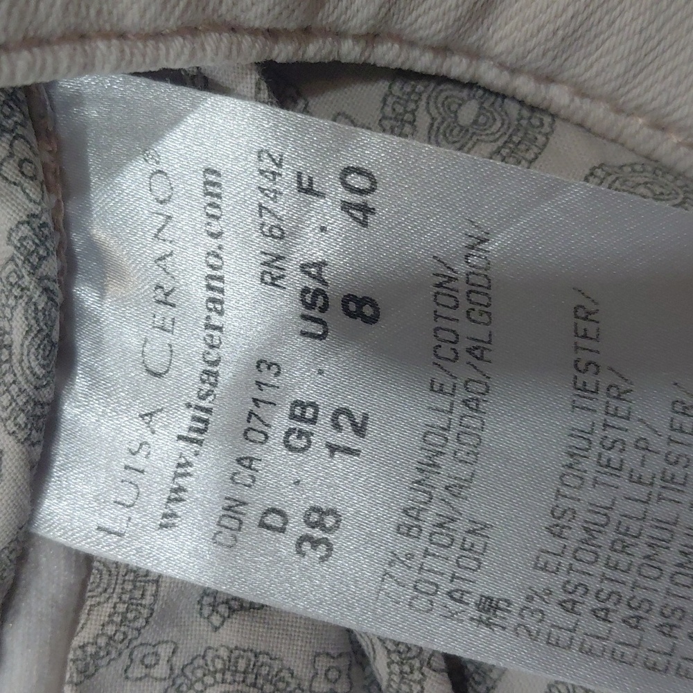 Baby Pink Straight Leg Jeans - Picture 6 of 12